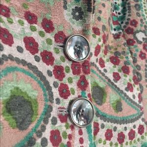 Beautiful lined blazer with vibrant colors